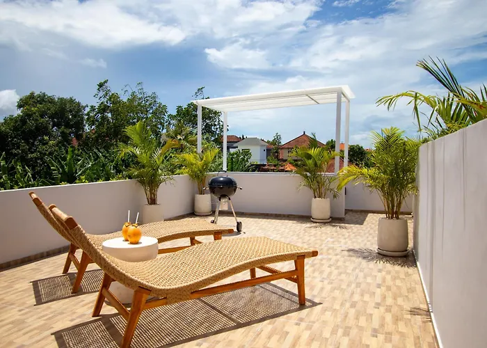 Sunterra - Modern With Rice Field Views * Kerobokan