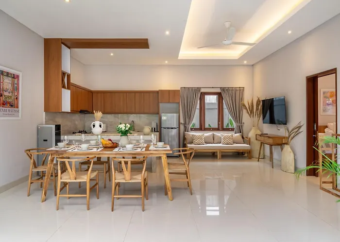 Sunterra - Modern With Rice Field Views Kerobokan